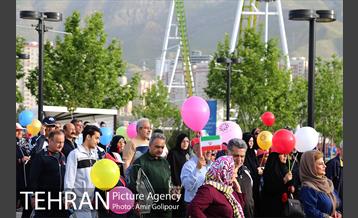 ششمین همایش پیاده روی خانوادگی با حضور شهردار تهران 2