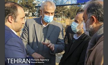 بازدید مصطفی سلیمی از پروژه های منطقه 4