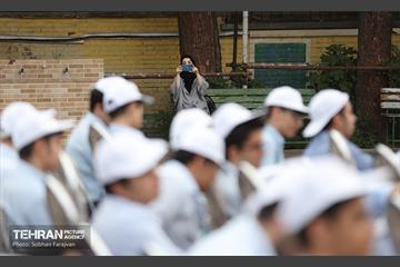 آئین بازگشایی مدرسه البرز 20
