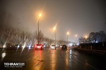 بارش برف زمستانی در معابر شمالی پایتخت - 1 4