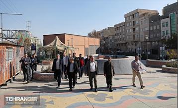 بازدید مدیرکل حوزه شهردار تهران از باغ راه حضرت زهرا(س) 3