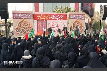 عزاداری شهادت حضرت فاطمه(س) در منطقه 21 5