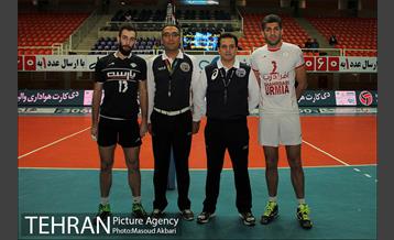 دیدارپارسه تهران و شهرداری ارومیه در لیگ برتر والیبال