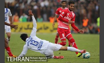 دیدار ملوان انزلی و پرسپولیس در لیگ برتر فوتبال 14