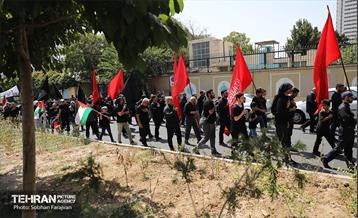 دسته عزاداری دانشگاه امام صادق(ع) در ظهر تاسوعا 48