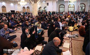 شب لیلة‌الرّغائب در آستان مقدس حضرت عبدالعظیم(ع) 30