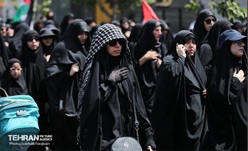 دسته عزاداری دانشگاه امام صادق(ع) در ظهر تاسوعا 37