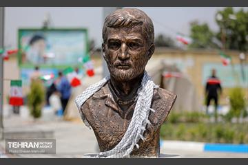 رونمایی از سردیس سردار شهید احمد متوسلیان 2