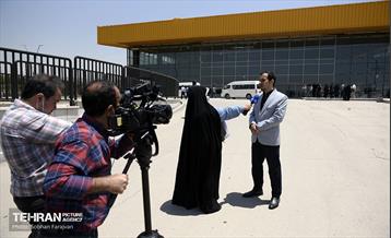 بازدید اصحاب رسانه از پایانه جدید شرق 45