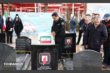 مراسم نهمین سالگرد شهدای آتش نشان حادثه ساختمان پلاسکو 19