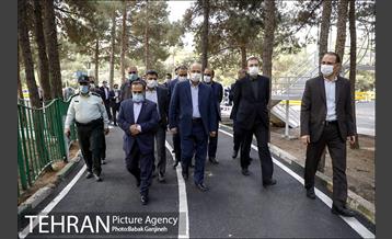 آیین افتتاح پروژه های ترافیکی منطقه 13 15