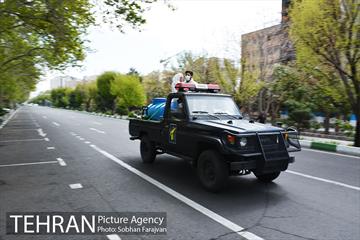 ضدعفونی بیمارستان های امام خمینی(ره) و طالقانی 14