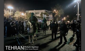 مراسم سوگواری محرم در منیریه‎ 6