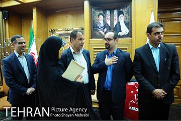 دیدار اعضای فدراسیون فوتبال با شهردار تهران 48
