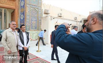 دیدار شهردار تهران با مسئولان عتبه عسکریه