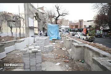پیاده راه سازی و بهسازی خیابان اجاره دار