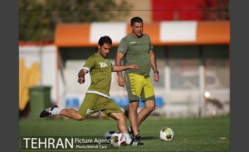 تمرین تیم فوتبال سایپا  تهران 9