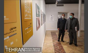 بازدید مدیران شهری به همراه اعضای شورای شهر از نمایشگاه تهران از منظر هنرمندان 19