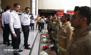 مسابقه پله‌نوردی آتش‌نشانان 43