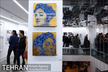 نمایشگاه گروهی نقاشان معاصر ایران در گالری ثالث‎ 9