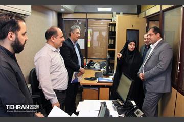 نشست هم‌اندیشی مدیر اداره‌کل سرمایه‌انسانی از ستاد مرکزی معاینه فنی 3