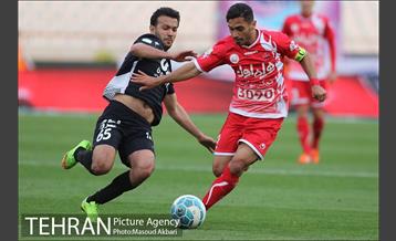 دیدار پرسپولیس و سیاه جامگان در لیگ برتر فوتبال