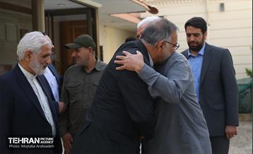 دیدار علیرضا زاکانی با رئیس حشد شعبی عراق