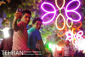 خیابان های تهران در شب میلاد امام زمان (عج) 11