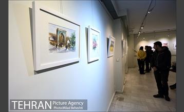 نمایشگاه گروهی نقاشی آبرنگ با عنوان ترنم خیال در گالری نهاوند‎ 4