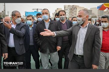بازدید شهردار تهران از باغ‌راه حضرت فاطمه زهرا (س) 21