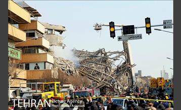 ساختمان پلاسکو فرو ریخت -3 6