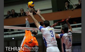 دیدار تیم های والیبال پیکان تهران و سایپا تهران