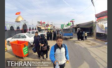 زائران مسیر کربلا  23