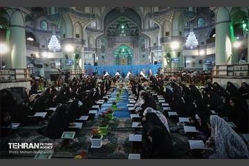 ترتیل خوانی قرآن کریم در حرم عبدالعظیم حسنی (ع) 24