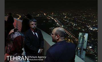بازدید رییس مجلس ملی مجارستان ار برج میلاد تهران 17