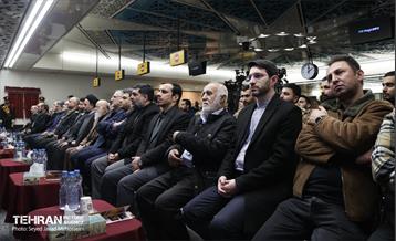 آیین افتتاح ایستگاه مترو سرباز وطن 10