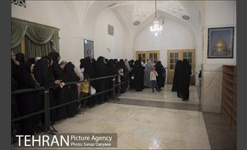 روز اول ماه رمضان در حرم حضرت عبدالعظیم حسنی(ع)‎ 18