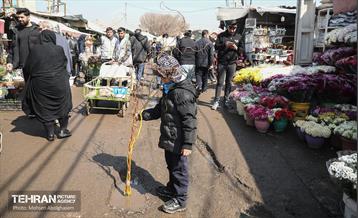 بازار گل شهید محلاتی در آخرین روزهاى سال 18