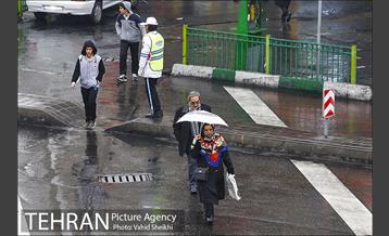 اول هفته بارانی تهران 17