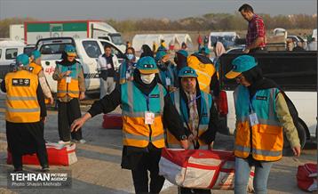 مانور تمرین اسکان اضطراری کلانشهر تهران 55