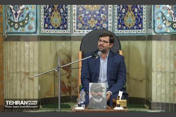 مراسم ختم معاون اجتماعی و فرهنگی منطقه 22 23