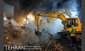 هفتمین روز آواربرداری ساختمان پلاسکو-1 15