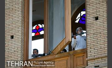 نقاره زنی میلاد امام رضا (ع) در میدان مشق 23