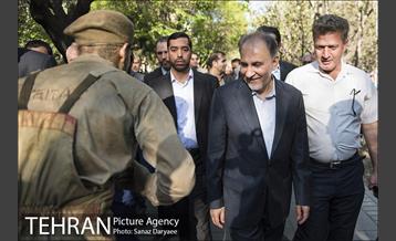 بازدید شهردار تهران از نوروزگاه بلوار کشاورز 3