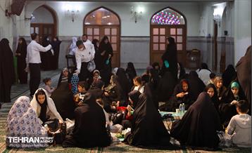 ضیافت افطاری در حرم عبدالعظیم حسنی(ع) 20