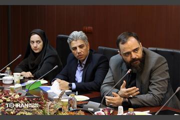 نشست هم‌اندیشی مدیر اداره‌کل سرمایه‌انسانی از ستاد مرکزی معاینه فنی 12