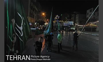 عزاداری شب تاسوعا در خیابان های تهران 10