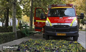 مانور انتشار مواد شیمیایی در منطقه۷