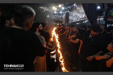 آیین مشعل‌گردانی در دولت آباد تهران 21