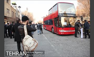 آیین رونمایی و بهره برداری از ناوگان حمل و نقل پاک با حضور دکتر قالیباف 20